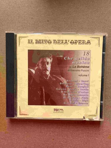 18 Che Gelida Manina De La Boheme Di G. Puccini Vol 1/ Cd
