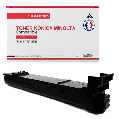 1 Toner pour KONICA MINOLTA 8938-509 Black 20000 Pages avec Konica Minolta Bizhub C240 C250 C250 P C252 C252 P OCE CS 171OCE CS 172 NECIT 25 C2NECIT 25 C3