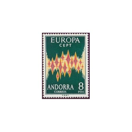 Andorra Europa Cept 1972 - Rare !