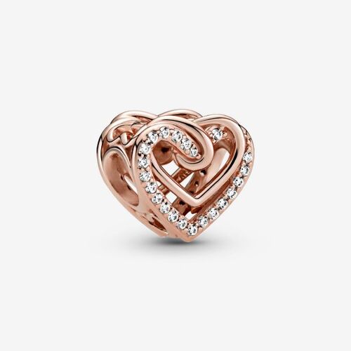 Pandora Charm Coeurs Entrelacés Scintillant