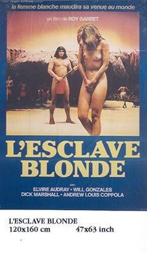 L'esclave Blonde - 1985 - Roy Garret - Affiche Cinema Originale