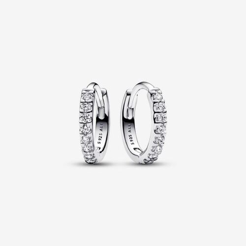 Pandora Créoles Huggie Scintillantes