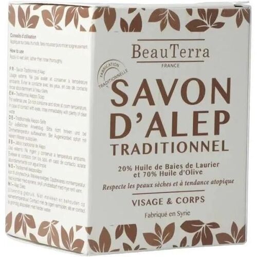 Beauterra Savon Alep Visage & Corps 190g 