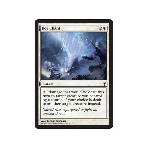 Cantique Kor - Kor Chant - Magic Mtg - Conspiracy