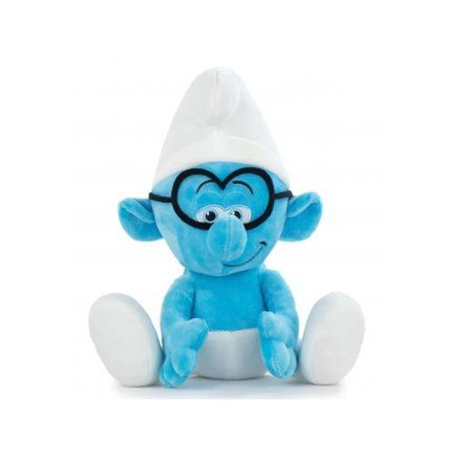Peluche Schtroumpf A Lunettes 33 Cm - Set Doudou Enfant Collection Schtroumpf + 1 Carte Tigre