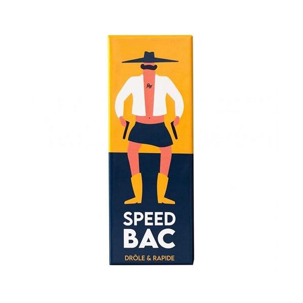 Speed Bac Jaune - Drôle Et Rapide - Jeu D'ambiance Et De Lettres Tout Public
