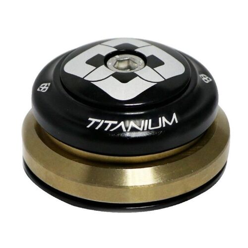 Jeu De Direction Pride Ti45 Tapered Black Noir 1-1/8'' - 1.5