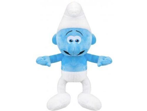 Peluche Schtroumpf 23 Cm - Set Doudou Enfant Collection Schtroumpf Et Une Carte Tigre