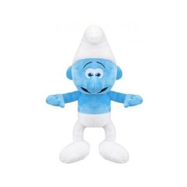 Peluche Schtroumpf 23 Cm - Set Doudou Enfant Collection Schtroumpf Et Une Carte Tigre