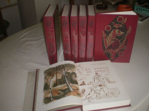 Louis Pergaud 6 Volumes: Le Roman De Miraut / La Vie Des Bêtes / Les Rustiques / La Guerre Des Boutons / Correspondance / De Goupil A Margot / Edition Du Cinquantenaire Louis Pergaud