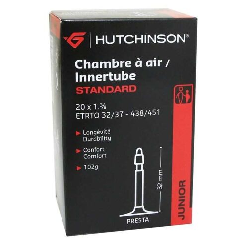 Chambre À Air Hutchinson® 20x1.3/8 - Presta Presta 20x1-3/8
