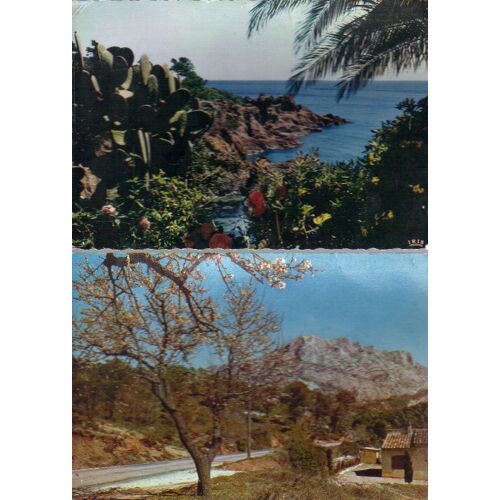 Lot De 2 Cartes Postales D'aix En Provence Et Antibes (Provence)°°