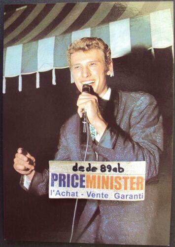 Carte Postale : Johnny Hallyday . Ektachrome Kasparian . N°1105.