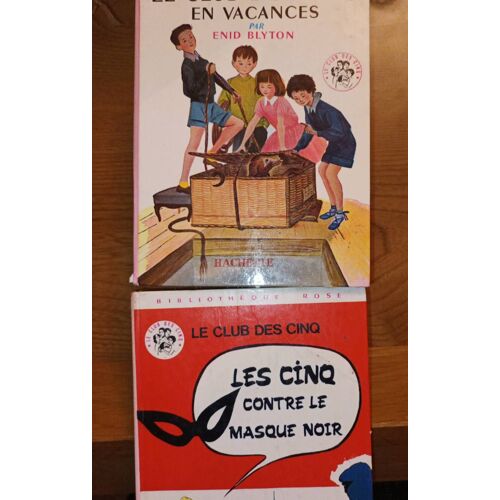 Lot De 2 Club Des Cinq