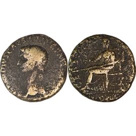 Rome - Dupondius - Claude - Ceres Avgvsta - Rare - Ric.94 - 22-059