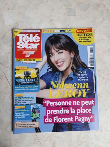 Télé Star Nolwenn Leroy 2368. Koh-Lanta, Reportage Plus Belle La Vie