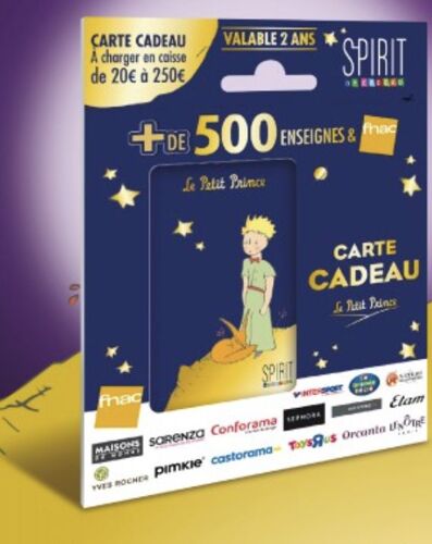 Le Petit Prince Carte Cadeau Spirit Neuve (0€)