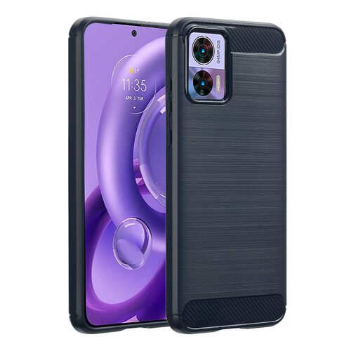 imoshion Coque Brushed Motorola Edge 30 Neo Bleu foncé
