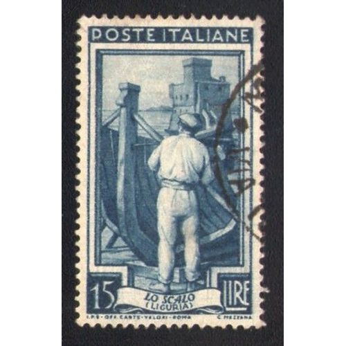 Italie 1955 Oblitéré Rond Used Lo Scalo