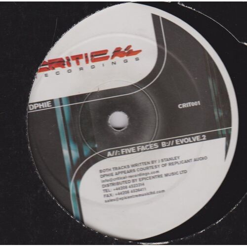 Maxi 45 Rpm 12' Five Faces Evolve - Critical Recordigs