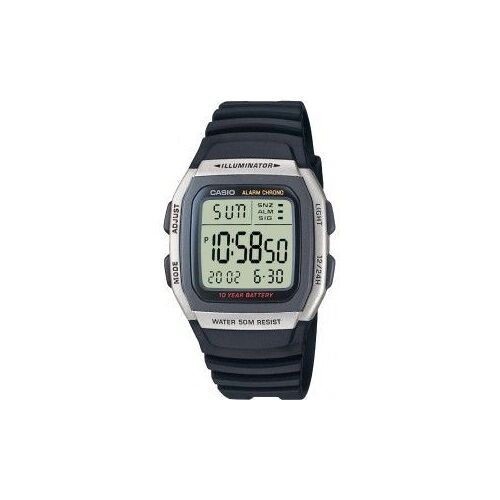 Casio Montre Noir Digital Mixte Casio Collection W-96h-1aves