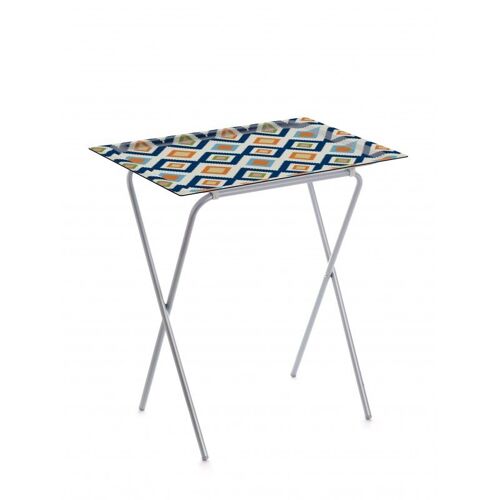 Don Hierro - Table Pliante Avec Plateau Amovible, Petite Table D'appoint Pliante Pour Cuisine, Camping, Terrasse, Jardin, Ada-81