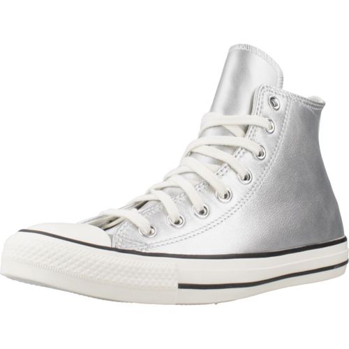 Converse Chuck Taylor All Star Metallic Leather Colour Argent