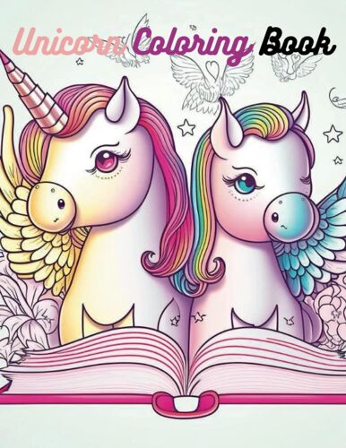 Unicorn Coloring Book: Kids Coloring Book