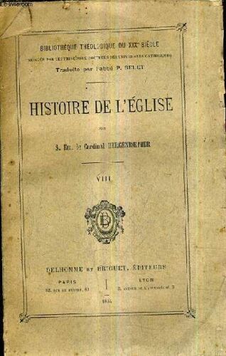 Histoire De L'eglise / Tome Viii.