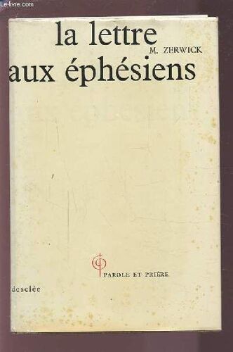 La Lettre Aux Ephesiens.