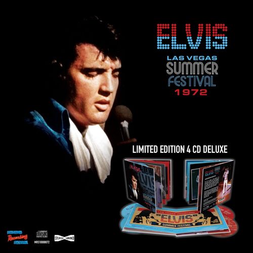 Las Vegas Summer Festival 1972 (4cd Digi Book))