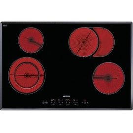 Smeg SE2772TC2 - Vitrocéramique - 4 plaques de cuisson - Niche - largeur : 74.5 cm - profondeur : 49 cm - noir