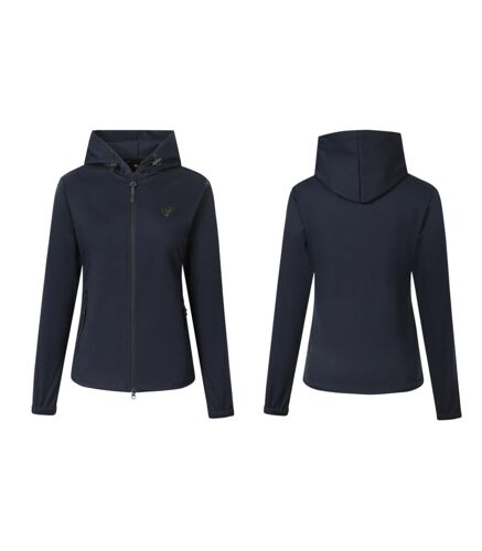 Covalliero Veste Pour Cavalier À Capuche Bleu Foncé - Xl