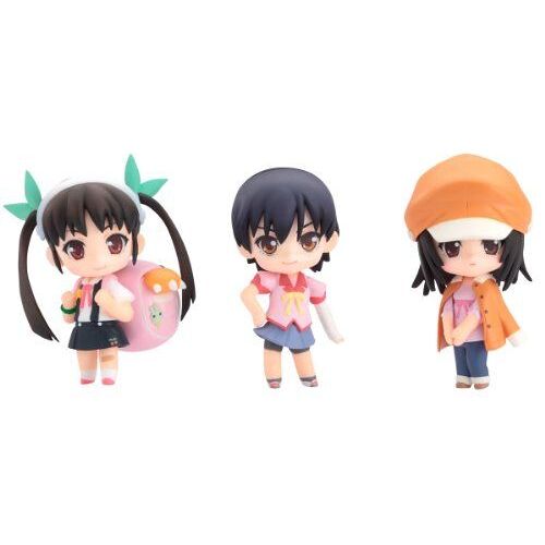 Bakemonogatari Nendoroid Petite Series 2 Action Figures Set Of 3 [Toy] (Japan Import)