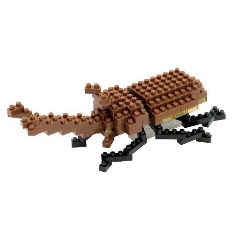 Nanoblock - Ist-003 - Jeu De Construction - Japanese Rhinoceros Beetle