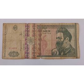 Roumanie 500 Lei 1992