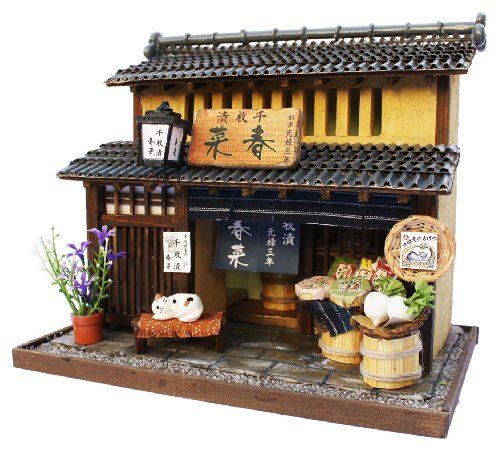 Billy Handmade Dollhouse Kit Kyoto Series Kyomachiya Kit Ii Pickles Shop 8503 (Japan Import)