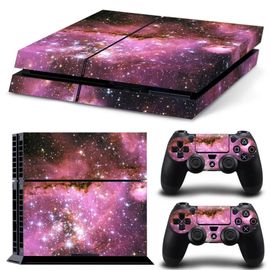 Housse Autocollante En Vinyle Pour Console Sony Ps4, Avec 2 Manettes