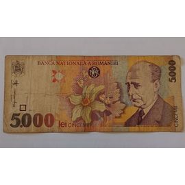 Roumanie 5 000 Lei 1998