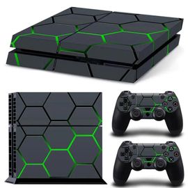 Housse Autocollante Multi-Design En Vinyle Pour Ps4, Pour Console Playstation 4 + 2 Manettes, Accessoires De Jeu