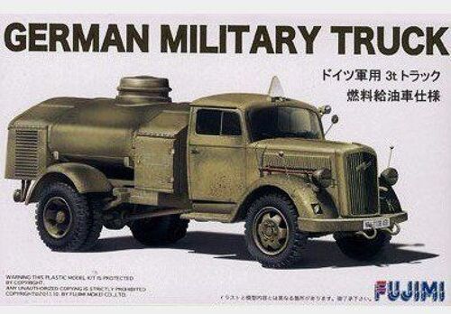 1/72 German Military Truck Vehicle Fuel Oil Type (Plastic Model)
