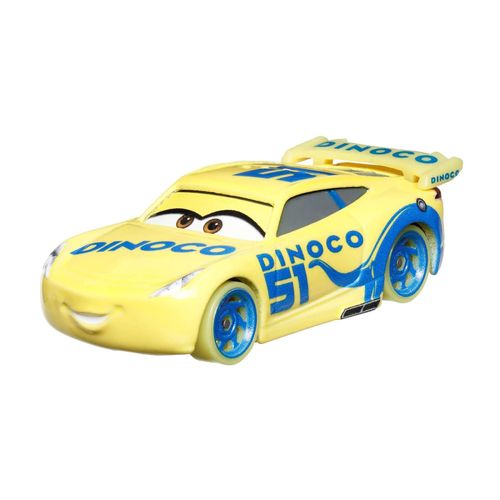 Disney Pixar - Cars - Assortiment Véhicules Glow Racers Die-Cast - Petites Voitures - 3 Ans et +