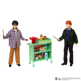 Harry Potter - Coffret Harry et Ron Poudlard Express - Poupée Figurine - 6 ans et +