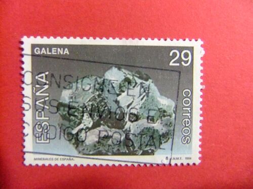 31 Espagne 1994 / Galène Minérale / Edifil 3286 Fu Yvert 2879 Fu