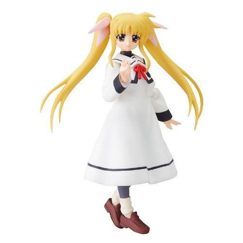 Magical Girl Lyrical Nanoha As: Figma Fate Testarossa School Uniform Ver. Pvc Figure