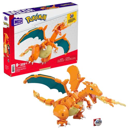 Mega Construx Mega Construx - Pokemon Dacofeu À Construire - Briques De Construction - Dès 8 Ans
