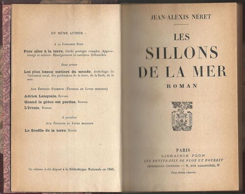Les Sillons De La Mer