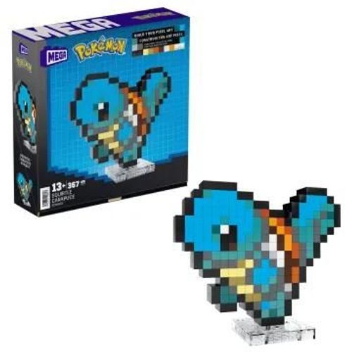 Mega-Pokémon-Carapuce-Coffret De Construction Rétro 367 Pièces
