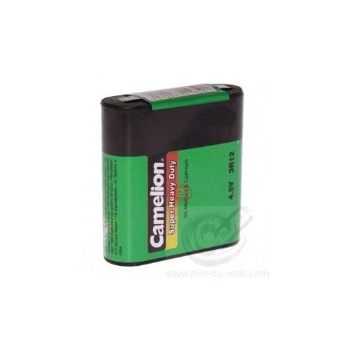 Pile saline Camelion 3R12 unitaire par pile du web