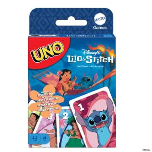 Jeu Classique Mattel Uno Lilo Et Stitch
